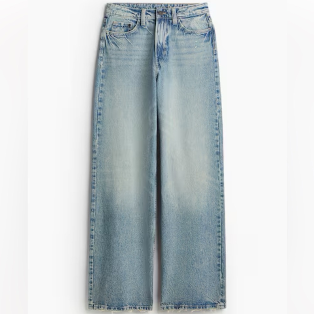 H&M Ava ultra high rise wide leg jeans